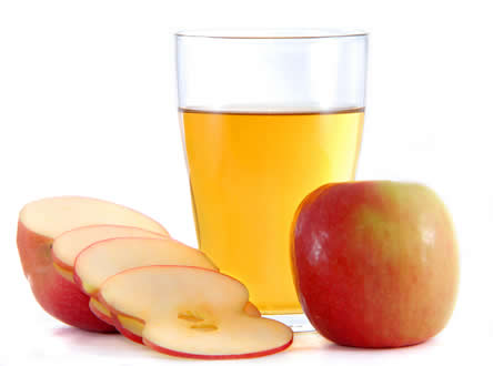 Is apple juice a base or an acid?